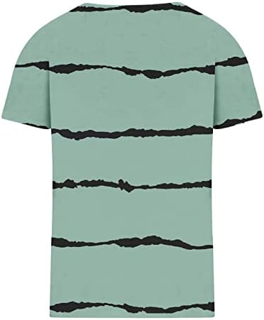 קיץ 2023 פרחוני מודפס חולצות לנשים סרוגה תחרה לקצץ צווארון חולצות קצר שרוול חולצות מקרית חולצה טוניקת טי