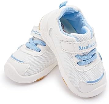 תינוק בני בנות לנשימה נוח סניקרס גומי בלעדי החלקה חיצוני ראשון הליכונים נעלי 6-24 חודשים