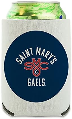 לוגו גאלים של קולג 'של סנט מרי Can Cooler - שרוול שרוול חיבוק מבודד מתקפל - מחזיק מבודד משקאות