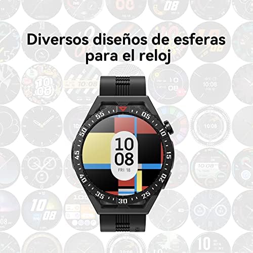 Huawei Watch GT 3 SE Smartwatch, אימונים מלוטשים ומסוגננים, מבוססי מדע, ניטור שינה, חיי סוללה של שבועיים, עיצובי פנים מגוונים שעונים, התואמים לאנדרואיד ו- iOS, גרפיט שחור