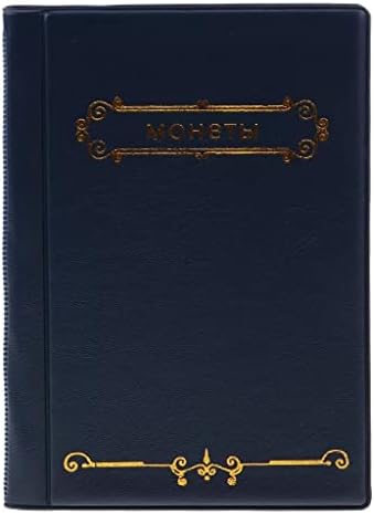 MXiaoxia 120 כיסים 10 עמודים אחסון אלבום איסוף ספר אגרות ספר ספר 11x15x0.8 סמ