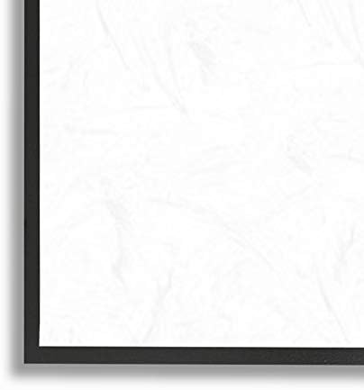 תעשיות סטופליות פרסום חוות חג המולד כפרי פרסומת אורן ירוק הולי, שתוכנן על ידי לואיז אלן עיצובים שחור ממוסגר קיר אמנות, 16 x 20, מחוץ לבנה