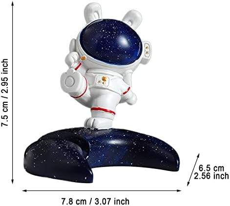 ירח טיול סטנדרטונאוט קישוט ארנב כוכב קישוט בית ווקס כדור חג מולד