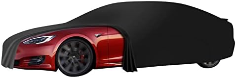 Xipoo Fit Tesla Model S כיסוי מכונית כיסוי מכסה מכסה UV הגנה על אבק אבק אבק אבק הוכחת שריטה חיצונית כיסוי מכונית מלאה עבור Tesla Model S