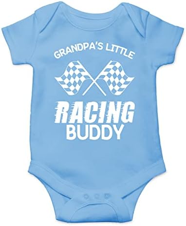 חבר המירוץ הקטן של בל הומי סבא - אני אוהב את הגרמפים שלי - מטפס תינוקות חמוד מצחיק, בגד גוף של תינוק מקשה אחת