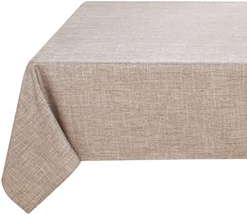 מלבן שולחן פשתן פו מתאים מלבן 60 x 84 אינץ