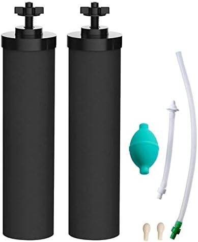 BB9-2 מסנן מים תואם למערכת פילטר מים ברקי, Ceramicc, מחסנית אלמנט שחור מסנן מים פרימיום מסנן מים פרימיום עם משאבת פריימר פילטר