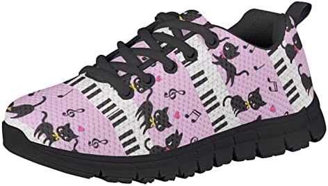 בנות Huiacong בנות נעלי נעלי נעלי ילדים בגודל 11-3 נעלי ספורט לפלטפורמת ילדים