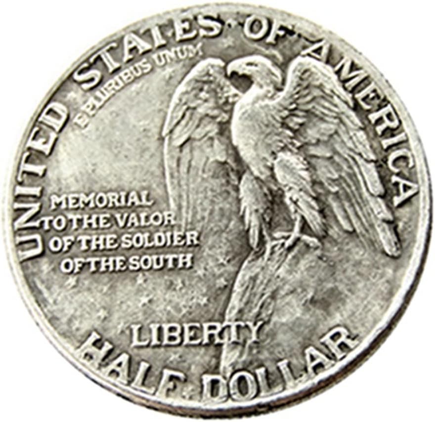 מטבע זיכרון לחצי דולר חצי דולר 1925 אבן עותק זר מקור מצופה כסף