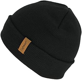 Craftman Acrylic רך חורף חורף יומי השתמש בכובע כפה קצר חיצוני לגברים ונשים לטיול ולטיולים