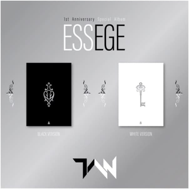 Tan Essege יום השנה הראשון אלבום מיוחד מחזיק כרטיס גרסה מטה+כרטיס QR סוג מיני+חוברת אקורדיון+פוטו -פוטו סודי+פוטו -קארד+פולארויד+מדבקה+גלויה+מעקב אטום