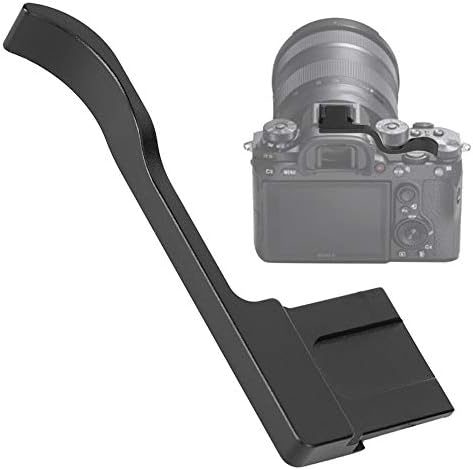 אחיזה באגודל למעלה, סגסוגת אלומיניום מצלמת אצבע אצבע ידית אביזר עבור Sony A6300/A6400/A6500