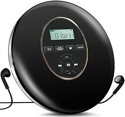 נגן תקליטור אישי נייד MP3 Walkman Bluetooth Anti משקל קל משקל לנסיעות ביתיות ברכב