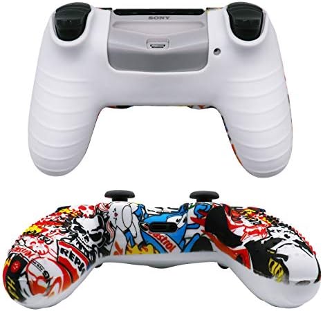 Ralan נגד Slip Slip Controller כיסוי, בקר בקר Silicone Controller תואם לבקר PS4 /PS4 Slim /PS4 Pro Controller