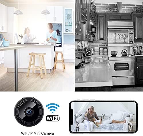 Saante 2023 משודרג 1080p ריגול אבטחה ביתי מצלמה נסתרת - מצלמת ריגול מצלמה נסתרת מצלמות מטפלות מקורות מצלמות WiFi אלחוטיות