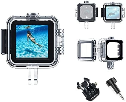 45 מ 'מארז אטום למים מתחת למים עבור DJI Osmo Action 2 צלילה מכסה מעטפת דיור מגן לאביזרי מצלמות ספורט