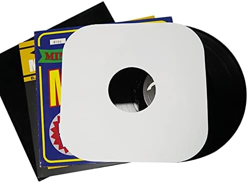 ויניל שיא פנימי נייר שרוולים-100 גרם אנטי סטטילבן קראפט ניירפרמיום חומצה משלוח הגנה מכסה עבור 10 אלבום שיא ויניל-20 חבילה