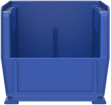 אקרו-מיל 30237 אקרובינס פלסטיק אחסון סל תליית לערום מכולות,, כחול,, מספר דגם: 30237 כחול