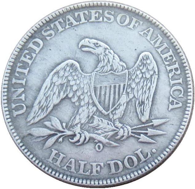 דגל חצי דולר חצי דולר 1859 מטבע זיכרון מצופה מכסף מטבע זיכרון