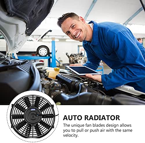 Vicasky Heatsink Candiator Madiator Cooling Fan Duty Heavy S- Brade החלפת מנוע מאוורר רכב מזגן לקירור מנוע 12 וולט קירור קירור