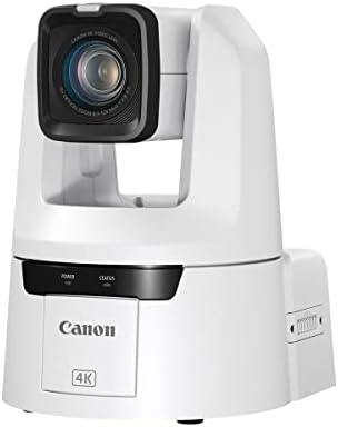 Canon CR-N700 13.4MP 4K Ultrahd 15X PTZ מצלמה, טיטניום לבן
