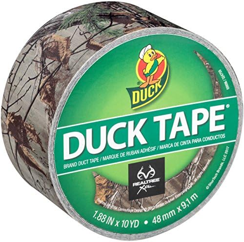 קלטת צינור Camo של Duck Realtree Xtra, 1.88 אינץ 'x 10 חצר