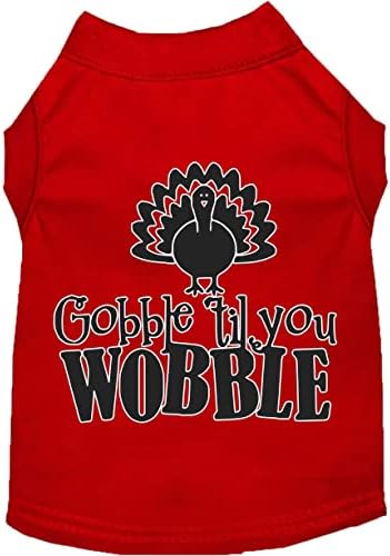 Gobble to You Wobble Screen Print Print חולצה סגולה SM