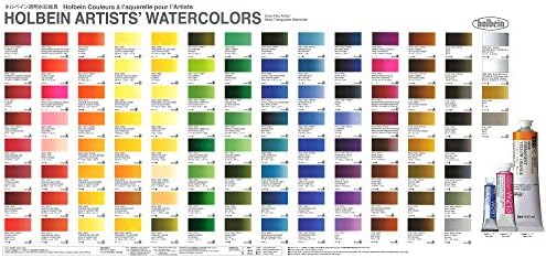 צבעי המים של אמן הולביין 15 מל צינור W210