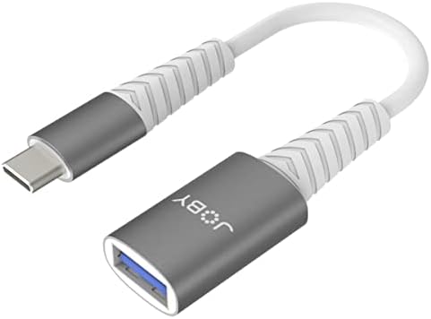 Joby USB Type-C ל- USB 3.0 Type-A מתאם, אפור שטח