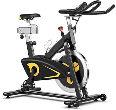 אופני פעילות גופנית מגנטיים של Goplus, אופניים של כונן חגורה נייחים, עם צג LCD, אופני אופניים מקורה לאימון קרדיו כושר ביתי