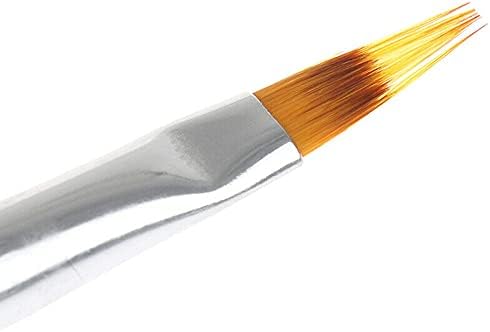 עץ ידית נייל מברשת אוניית עט שיפוע לצייר פולני ציור מניקור