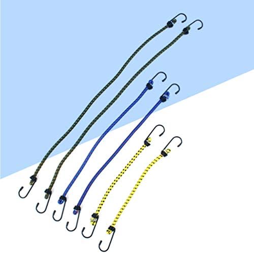 CABILOCK 6 PCS/SET BUNGEE ROTSES קושרים מיתרי אלסטי