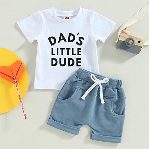 תינוק תינוקת תינוק בגדי קיץ בחור קטן חולצת טריקו שרוול קצר מגרש מכנסיים מכנסיים מכנסיים אמהות אבות אבות תלבושת יום
