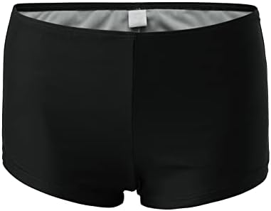 Hthjsco נשים שני חלקים טנקיני בגדי ים של בקרת בטן בגדי ים בוטות של Scoop Neck Swim Tunic Top עם מכנסיים קצרים צבע בגדי ים בגדי ים