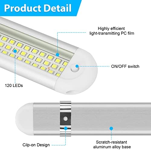 LED LED LED BIRD BAR, LinkStyle 8W 12V LED LED רצועה, 120 נוריות LED 1600LM 12 וולט LED רצועת אור עם מתג הפעלה/כיבוי, 12 וולט מתקן בר אור LED עבור קרוואן סגור קרוואנים קרוואנים RV VAN CAMPER, 4PCS